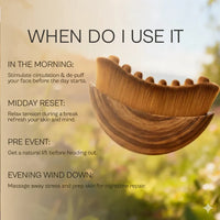 Gua Sha Brush for Snatched Face